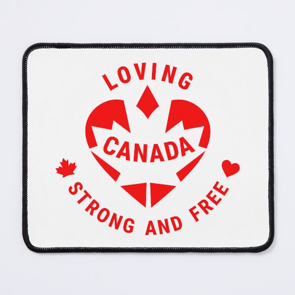 Item preview, Loving Canada, Strong and Free 2 (red) designed and sold by JMParadis.