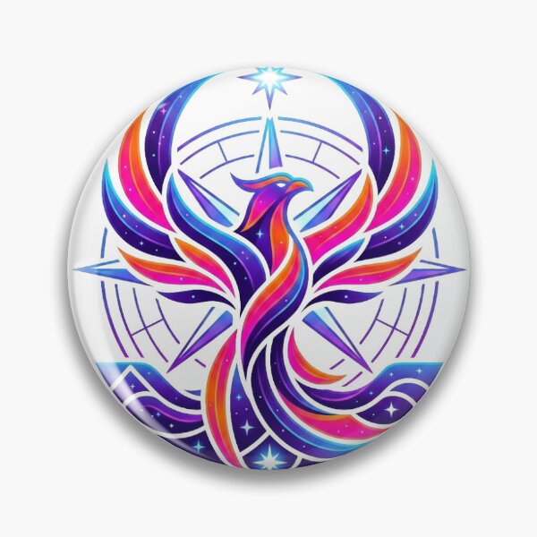 Item preview, Geometric Phoenix Emblem Modern Art designed and sold by WonderDokkan.