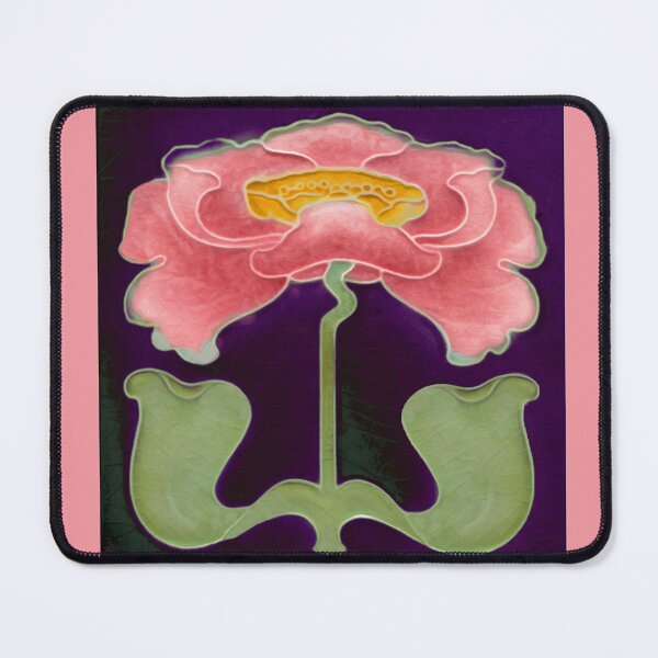 Item preview, Vintage Art Nouveau tile : Rose designed and sold by ImageMagic2024.