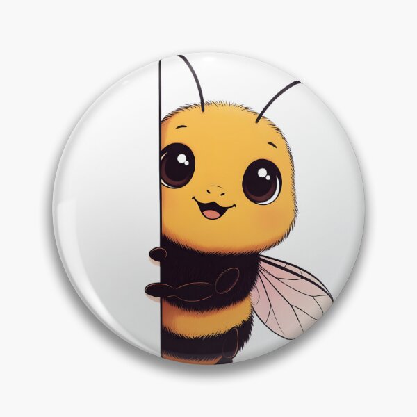 Item preview, Cute Peeking Bumble Bee designed and sold by MKDSN.