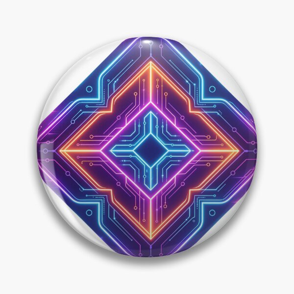 Item preview, Neon Cybernetic Arabesque Diamond designed and sold by WonderDokkan.