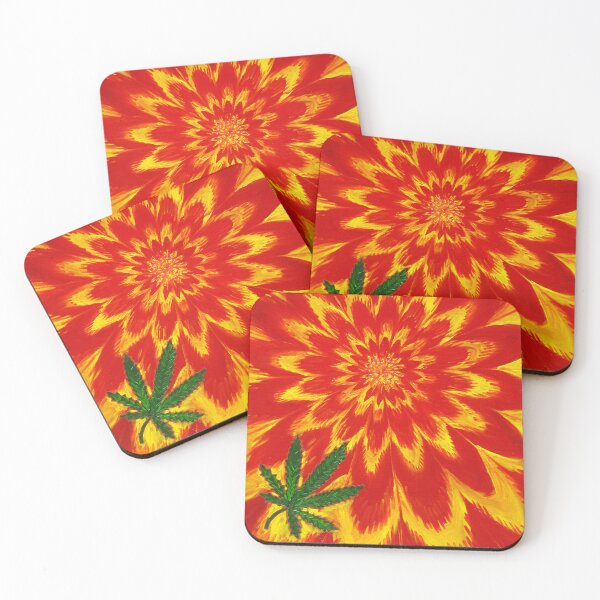 Item preview, Psychedelic Weed Leaf designed and sold by Scott Clendaniel.