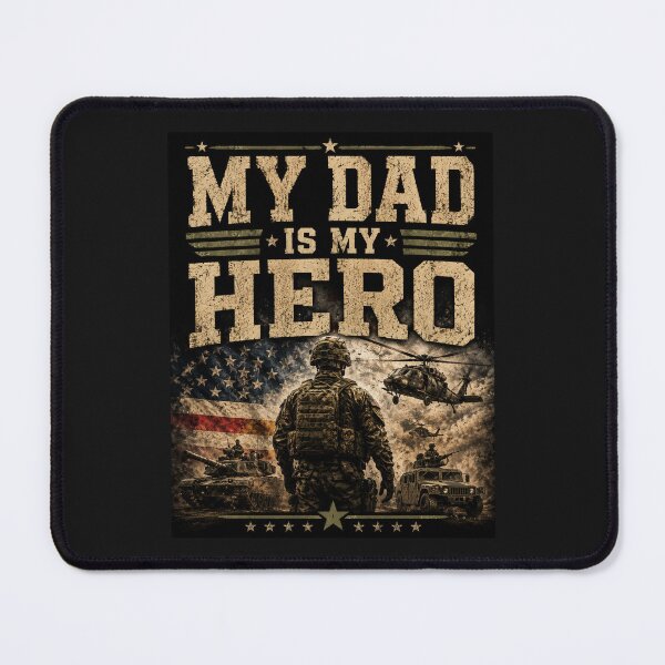 Item preview, My dad is my hero designed and sold by Military Insignia Products.