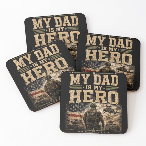 Item preview, My dad is my hero designed and sold by Military Insignia Products.