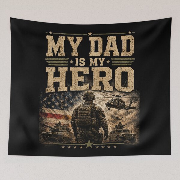Item preview, My dad is my hero designed and sold by Military Insignia Products.