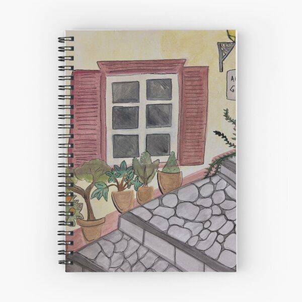 Item preview, A street in Athens designed and sold by Natallie Designs.