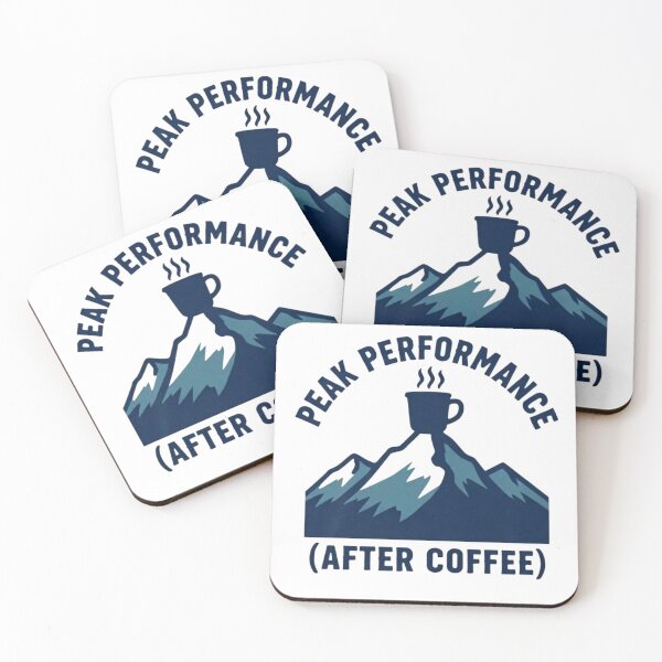 Item preview, Peak Performance After Coffee Mountain Design designed and sold by Essi80.