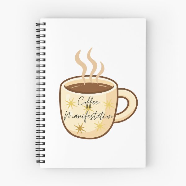 Item preview, Coffee Manifestation Mug with Golden Stars designed and sold by Lorens Designs.