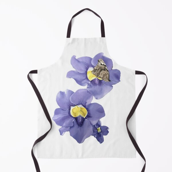 Item preview, butterfly on purple flowers-hand painted designed and sold by LMT-art.