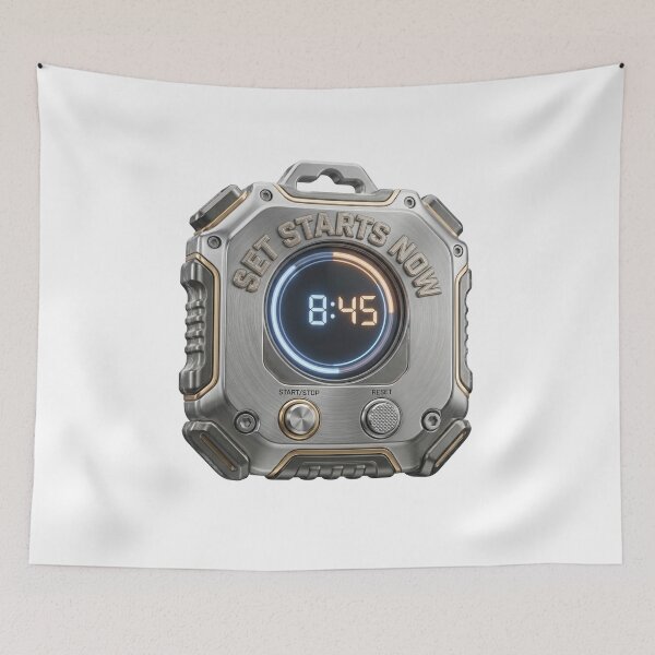 Item preview, Epic "Set Starts Now" 3D Gym Timer Focus! designed and sold by pradeepvisuals.