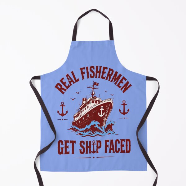 Item preview, REAL FISHERMEN GET SHIP FACED 9 designed and sold by DigitalandPhoto.