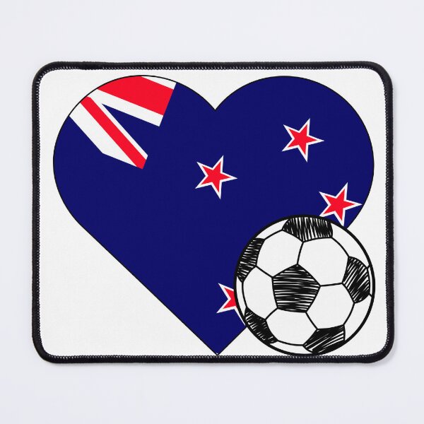 Item preview, New Zealand Soccer Heart Design designed and sold by FinalScoreClub.