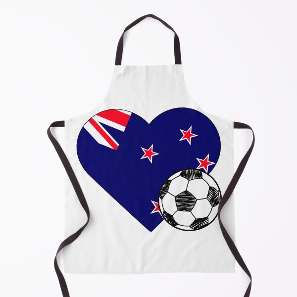 Item preview, New Zealand Soccer Heart Design designed and sold by FinalScoreClub.