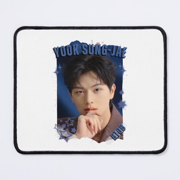 Item preview, BTOB Yook Sung-jae K-pop Collage Design Kpop Boy Group designed and sold by AJUNICE STUDIO.