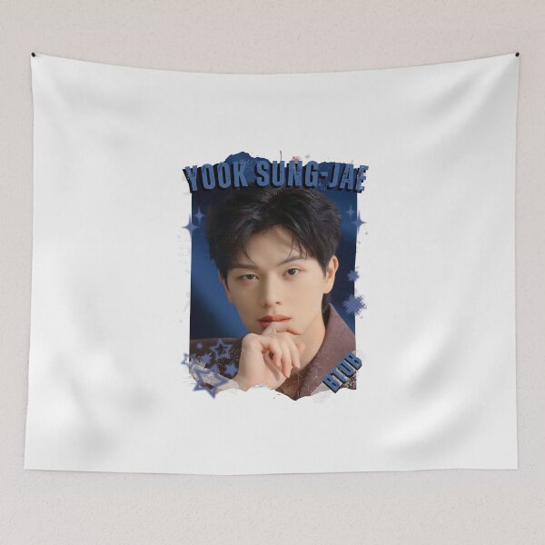 Item preview, BTOB Yook Sung-jae K-pop Collage Design Kpop Boy Group designed and sold by AJUNICE STUDIO.