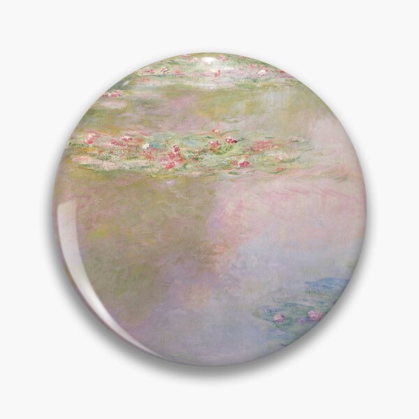 Item preview, Pink Water Lilies Pond at Giverny designed and sold by artofuniverse.