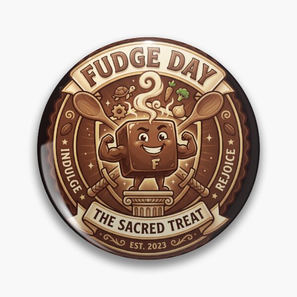 Item preview, Fudge Day — Celebrates Sweet History and Creative Shares designed and sold by ViralVisionsCreating .