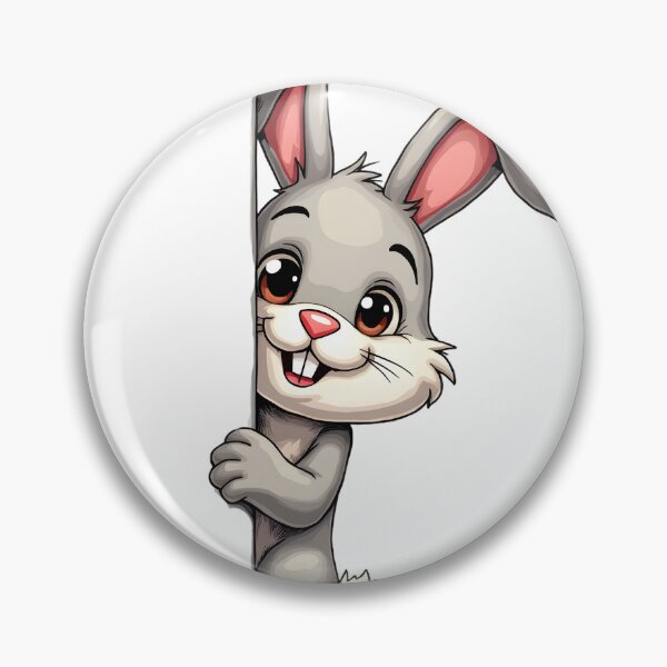 Item preview, Cute Peeking Bunny designed and sold by MKDSN.