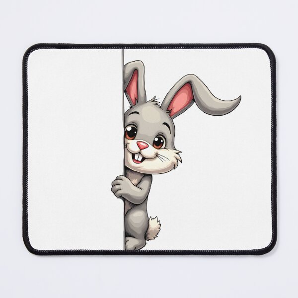 Item preview, Cute Peeking Bunny designed and sold by MKDSN.