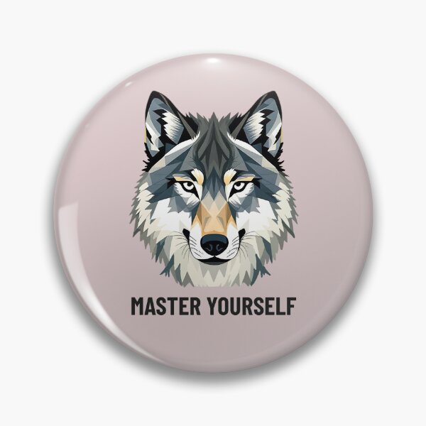 Item preview, Master Yourself Wolf Discipline. designed and sold by Endless7Art.