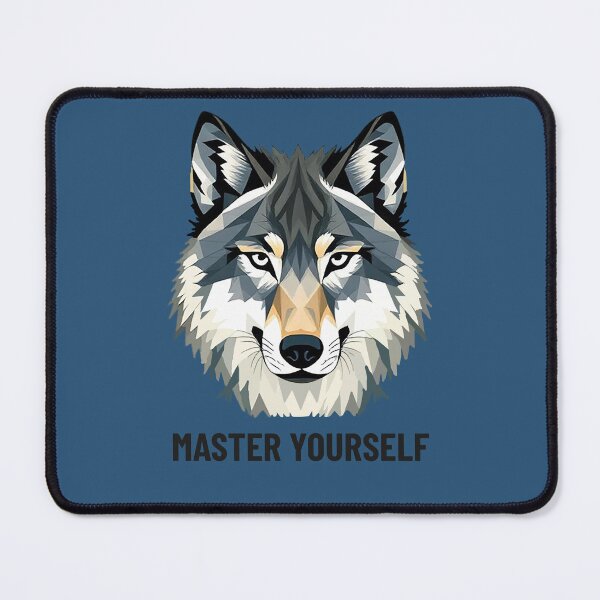Item preview, Master Yourself Wolf Discipline. designed and sold by Endless7Art.