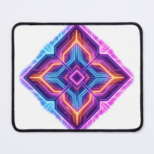 Item preview, Neon Cybernetic Arabesque Diamond designed and sold by WonderDokkan.