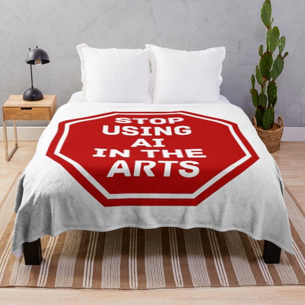 Item preview, NO AI IN THE ARTS designed and sold by ThatsDramatic.