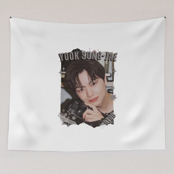 Item preview, BTOB Yook Sung-jae K-pop Collage Design Kpop Boy Group designed and sold by AJUNICE STUDIO.