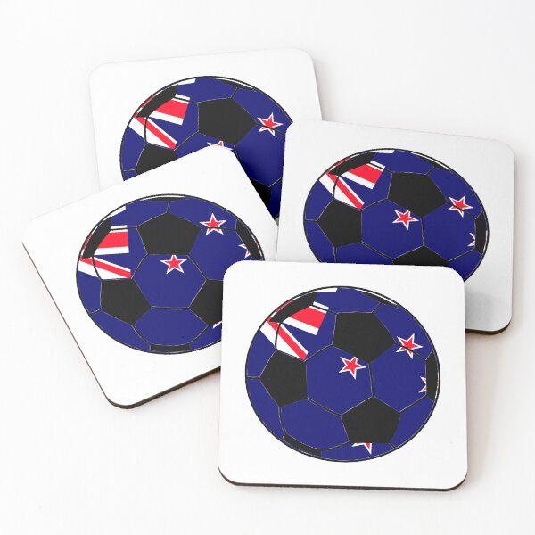 Item preview, New Zealand Flag Soccer Ball designed and sold by FinalScoreClub.