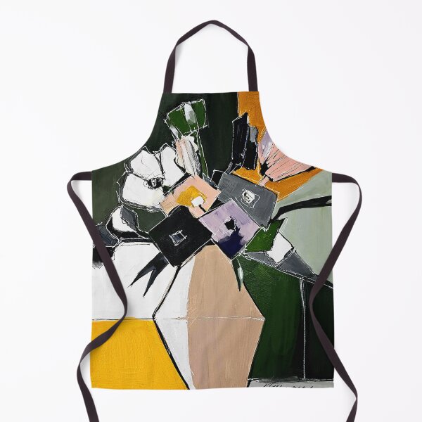Item preview, Geometric Floral Modern Contemporary Green Gold designed and sold by BuckaBaby.