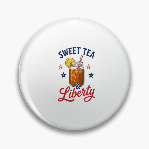 Item preview, Sweet tea & Liberty- patriotic design designed and sold by RahRahsCreation.