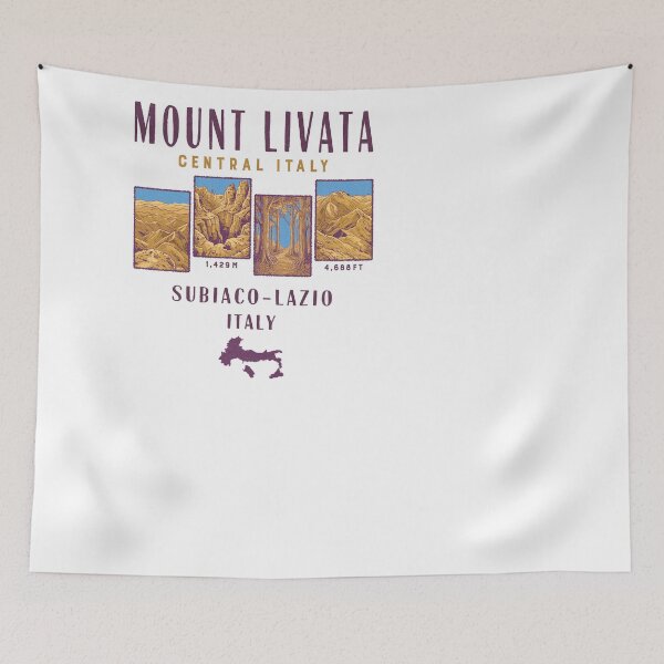 Item preview, Mount Livata Italy -Vintage Mountain Landscape -Hiking Adventure Travel  designed and sold by Vale150.