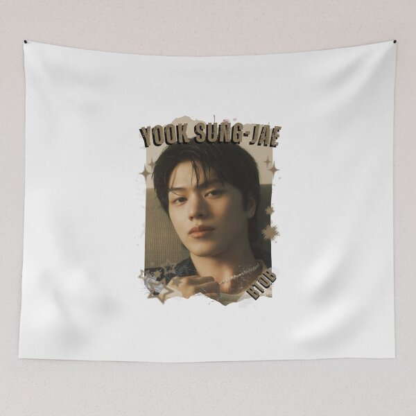 Item preview, BTOB Yook Sung-jae K-pop Collage Design Kpop Boy Group designed and sold by AJUNICE STUDIO.