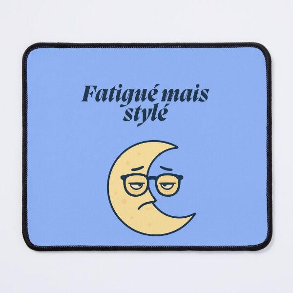 Item preview, Tired but Stylish Cool Moontired but stylish designed and sold by Divini_.