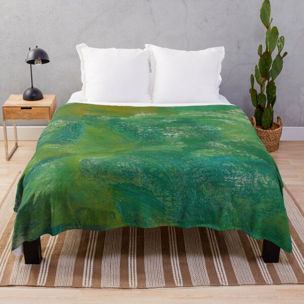 Item preview, Emerald Green Impressionist Garden Light designed and sold by artofuniverse.