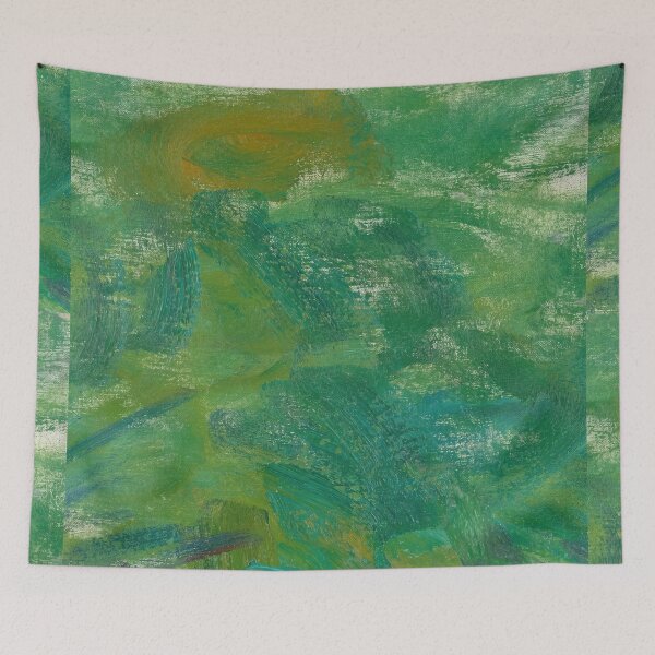 Item preview, Emerald Green Impressionist Garden Light designed and sold by artofuniverse.