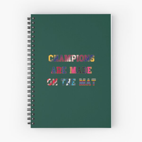 Item preview, Champions are Made on the Mat #5 designed and sold by Holy JM Designs.