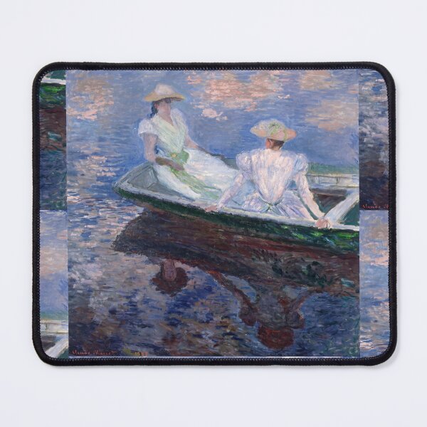 Item preview, Young Girls in a Boat at Sunset designed and sold by artofuniverse.