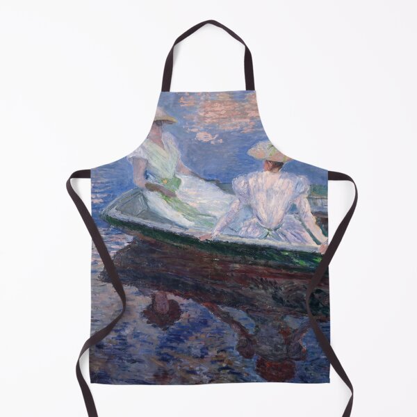 Item preview, Young Girls in a Boat at Sunset designed and sold by artofuniverse.