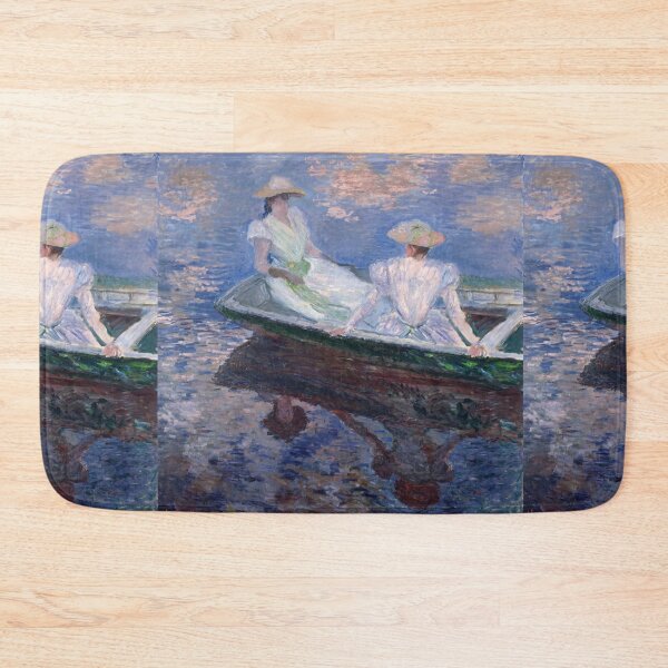 Item preview, Young Girls in a Boat at Sunset designed and sold by artofuniverse.