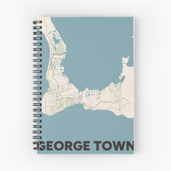 Item preview, Mapa de George Town designed and sold by MapsNerd.