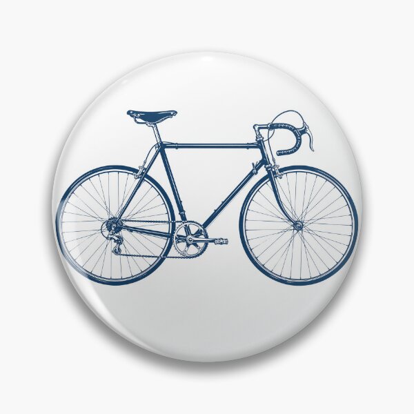 Item preview, Vintage Bicycle T-Shirt, Classic Steel Bike Graphic Tee, Minimalist Cycling, Retro Road Bike Design, Cyclist Gift designed and sold by ToastDesign.