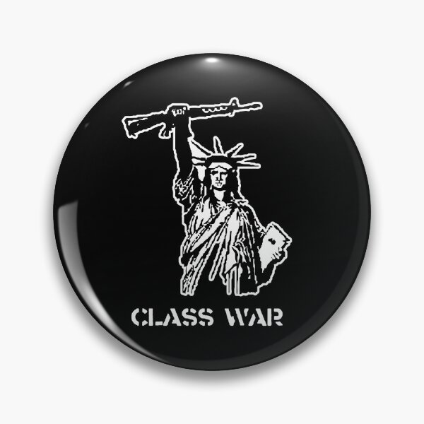 Item preview, Class War - Statue of Liberty designed and sold by ChatNoir01.