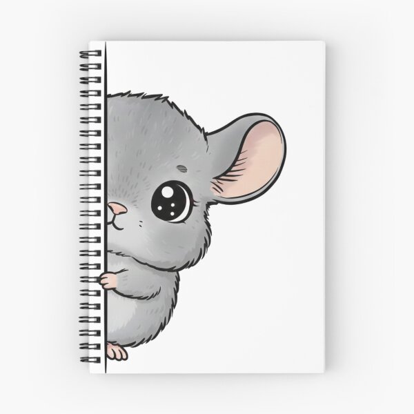 Item preview, Cute Peeking Chinchilla designed and sold by MKDSN.