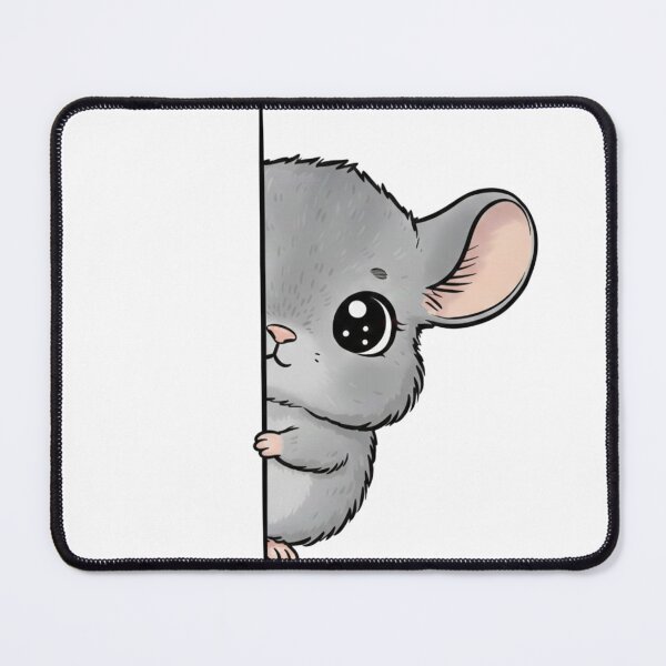 Item preview, Cute Peeking Chinchilla designed and sold by MKDSN.