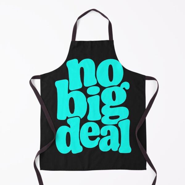 Item preview, No Big Deal - Trendy Aesthetic Retro Typography designed and sold by alizvisions.