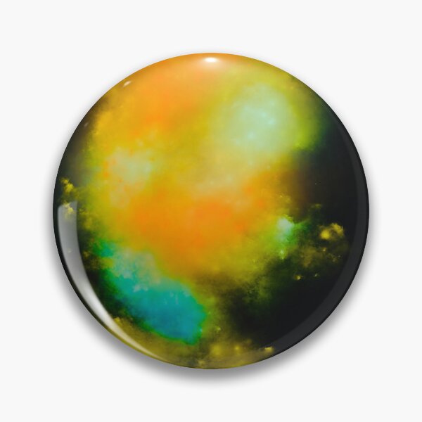 Item preview, Orange, Yellow and Turquoise Nebula 2026 by ElitebyElise  designed and sold by ElitebyElise.