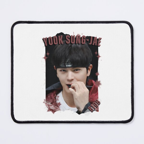 Item preview, BTOB Yook Sung-jae K-pop Collage Design Kpop Boy Group designed and sold by AJUNICE STUDIO.