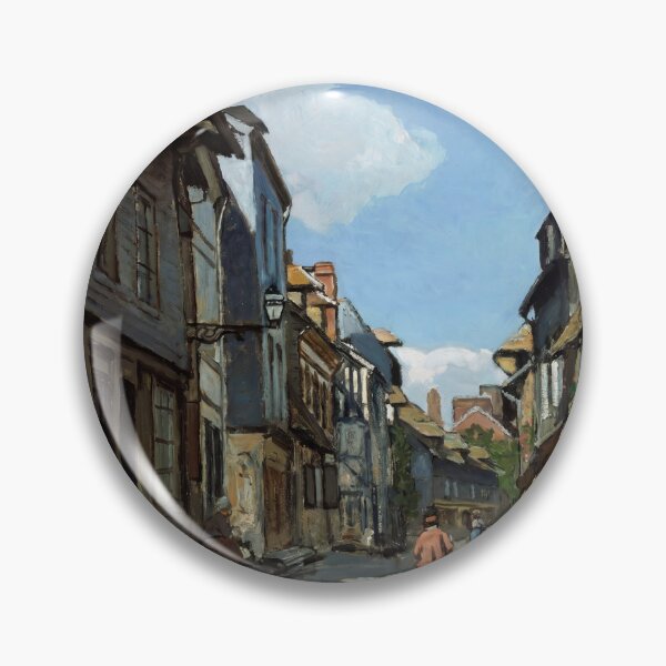 Item preview, Old French Village Street in Sunlight designed and sold by artofuniverse.