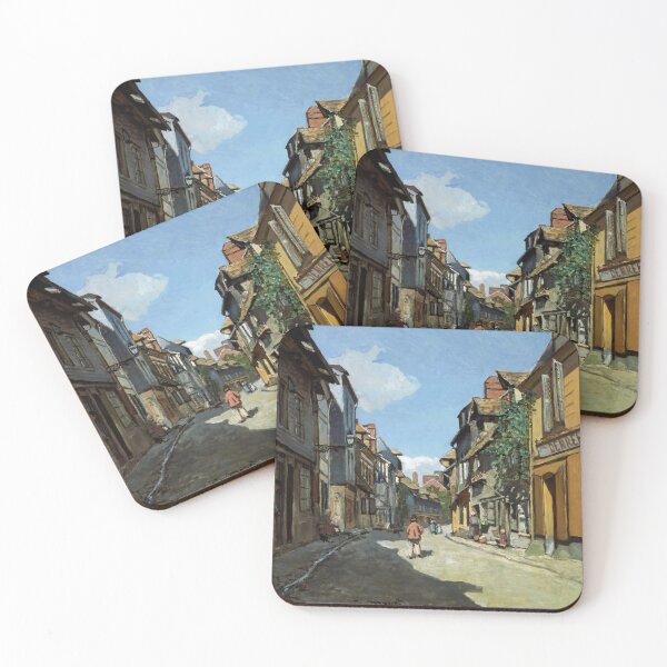 Item preview, Old French Village Street in Sunlight designed and sold by artofuniverse.
